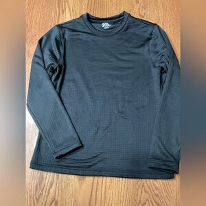 Colosseum outdoor Black Long Sleeve Men's thermal base layer shirt size medium